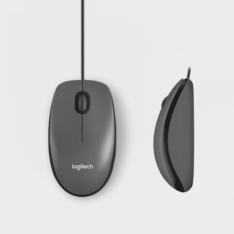 Ratón Logitech M100 Negro USB miniatura 7