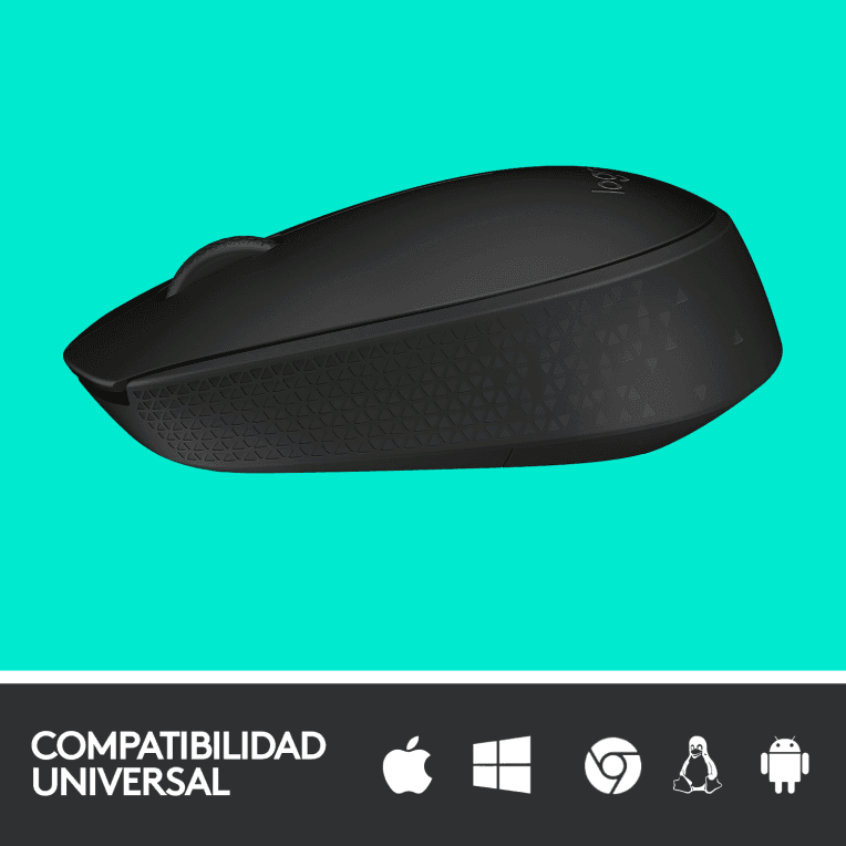 Ratón Logitech M171 RF Inalámbrico Negro miniatura 10