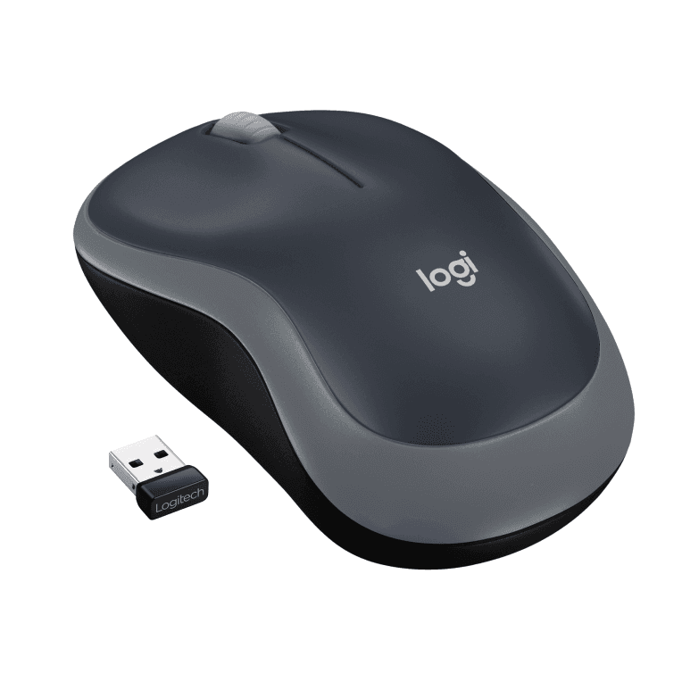 Ratón Logitech M185 Gris RF Inalámbrico Pilas miniatura 2