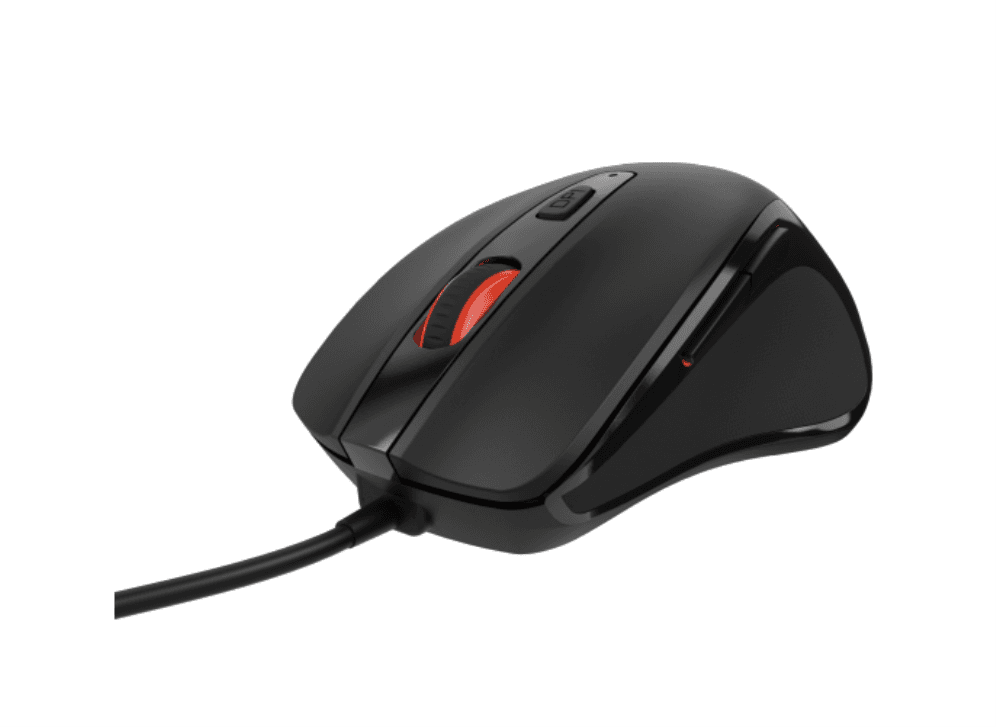 Ratón Natec Pigeon 2 4000 DPI Óptico Negro USB — imagen 1