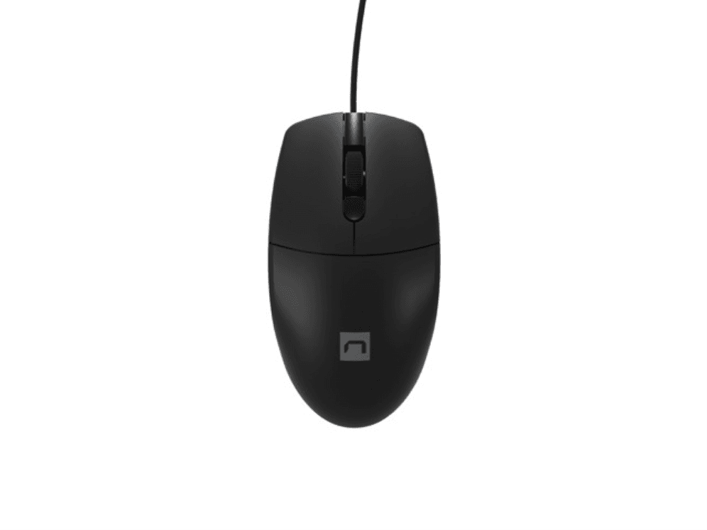 Ratón Natec Ruff Plus 1200DPI Óptico Negro USB — imagen 1