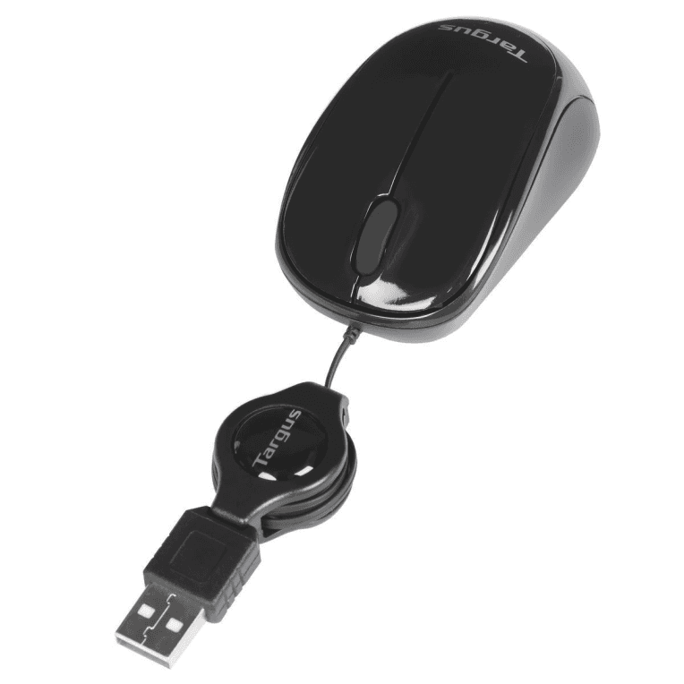 Ratón Targus Blue Trace Compacto Negro USB miniatura 3