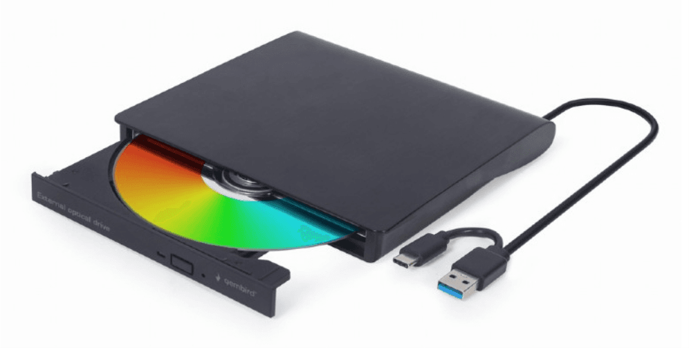 Regrabadora DVD Gembird DVD-USB-031 Negra