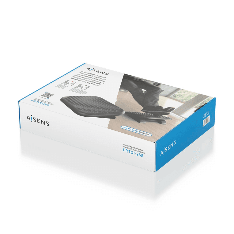 REPOSAPIES AISENS INCLINABLE NEGRO miniatura 7