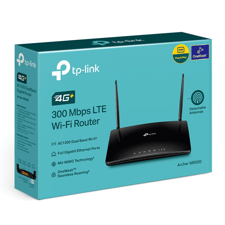 Router 4G Tp-link Archer MR500 CAT6 LTE AC1200 miniatura 6