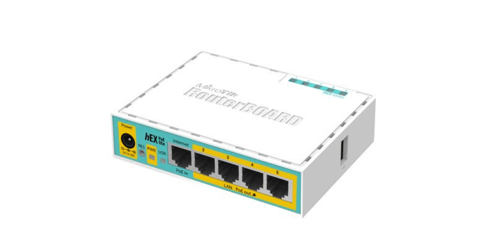 Router Mikrotik Hex PoE Lite - RB750UPr2