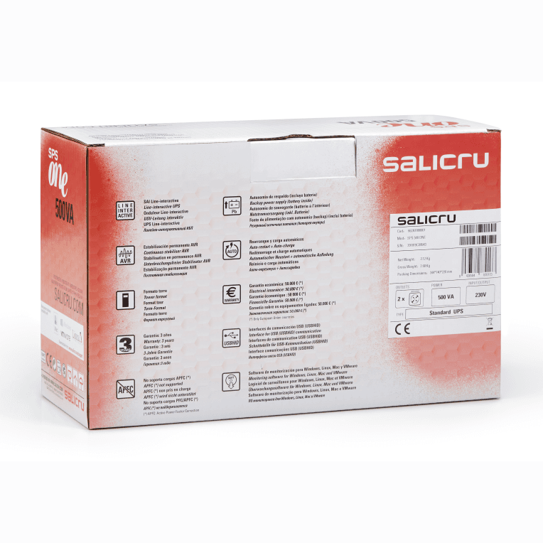 SAI Salicru SPS 900 One miniatura 5