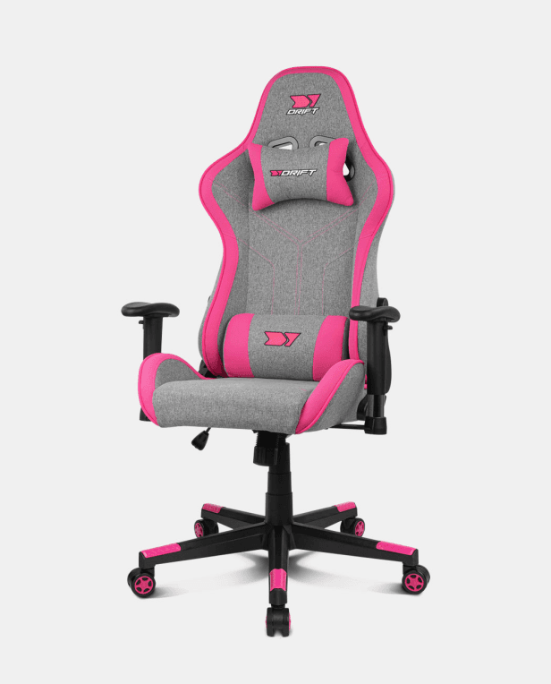 Silla Gaming Drift DR90 Pro Gris - Rosa