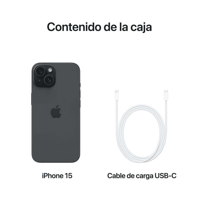 SmartPhone Apple iPhone 15 256GB Negro miniatura 9