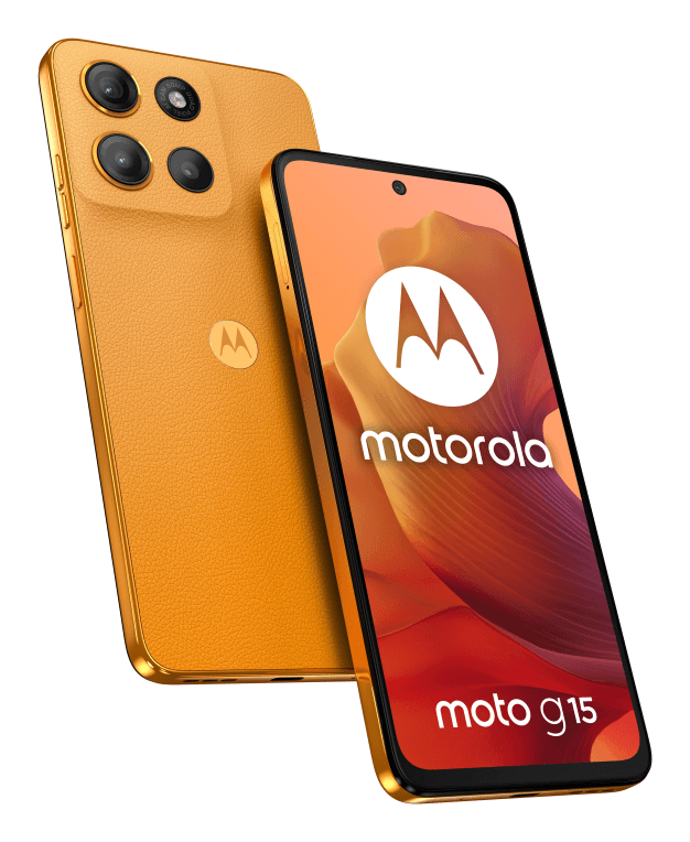 SmartPhone Motorola Moto G15 4G 8GB/128GB Orange — imagen 1