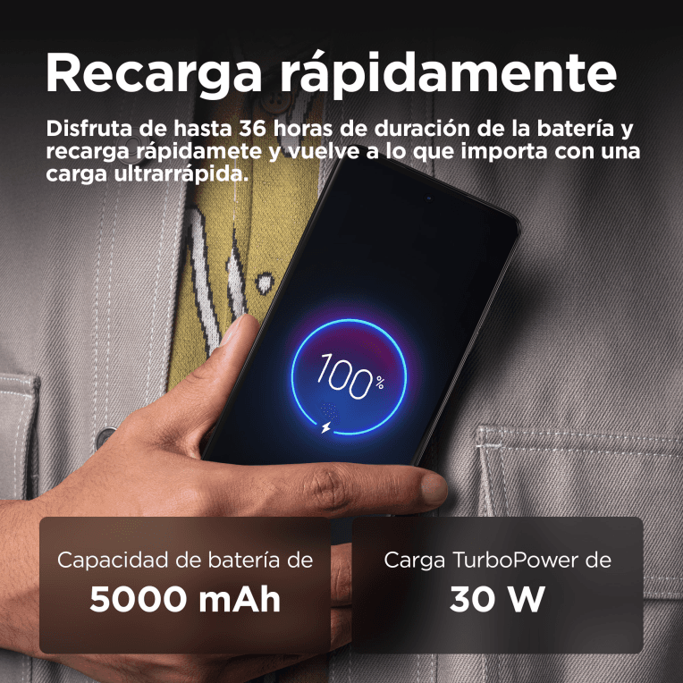 SMARTPHONE MOTOROLA MOTO G75 5G 8GB/256GB GRIS miniatura 9