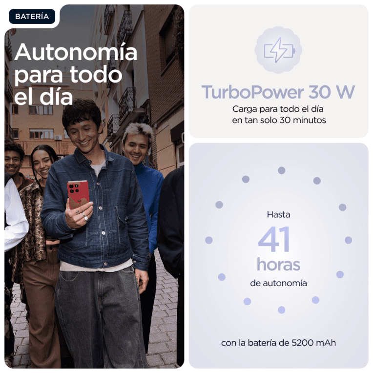 SmartPhone Motorola Moto G86 8GB 256GB 5G Lila miniatura 10