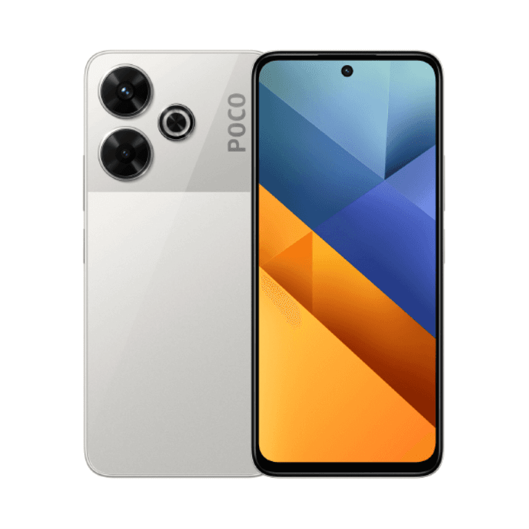 SmartPhone Poco M6 4G 6GB/128GB Silver — imagen 1