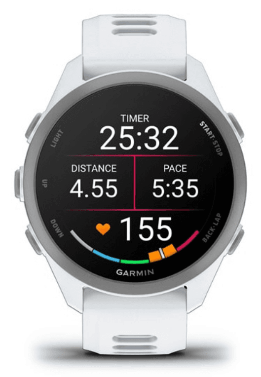 SmartWatch Garming ForeRunner 165 Blanco miniatura 2