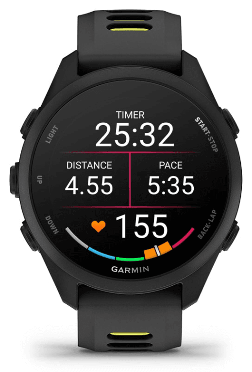SmartWatch Garming ForeRunner 165 Negro miniatura 2