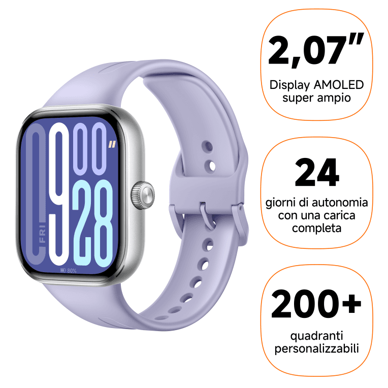 SmartWatch Xiaomi Redmi Watch 5 LavenderPurple — imagen 1