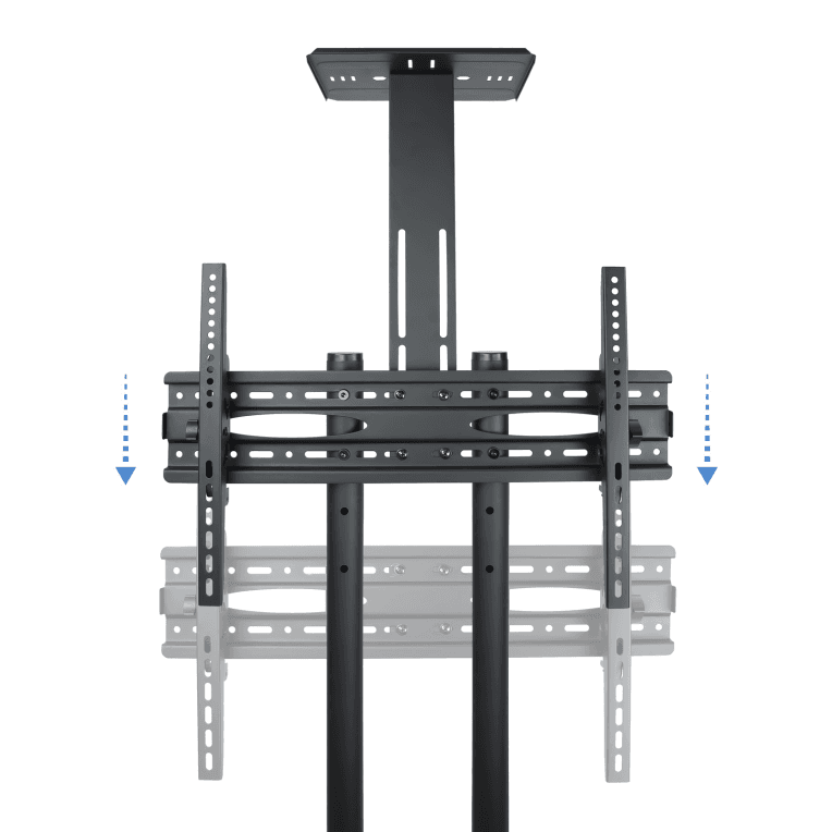 Soporte de Suelo Tooq FS1470M-B Negro para TV miniatura 7