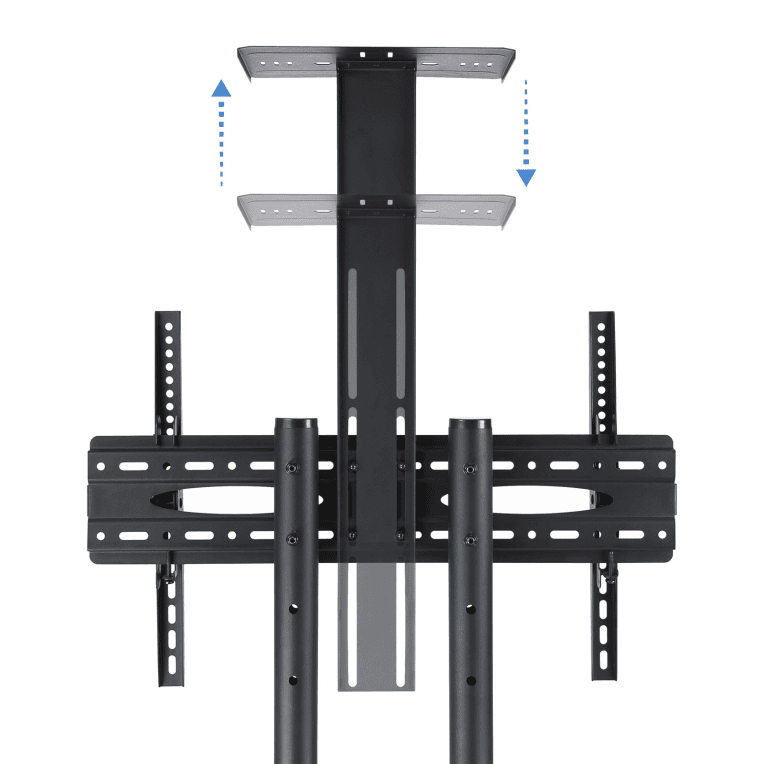 Soporte de Suelo Tooq FS1470M-B Negro para TV miniatura 8