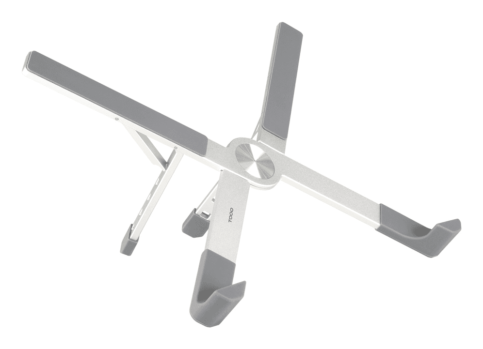 SOPORTE ELEVADOR ALUM. PLEGABLE PORTA?TILES, PLATA