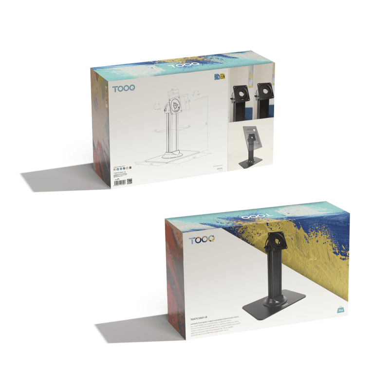 SOPORTE MESA MARCO ANTIRROBO TABLET NEGRO miniatura 10