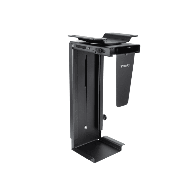 Soporte Tooq CPU Escritorio Pared Negro