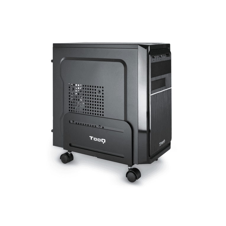 Soporte Tooq CPU Suelo Ruedas UMCS0004-B Negro miniatura 5