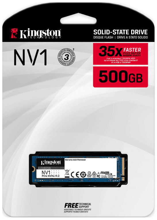 SSD KINGSTON NV1 500GB M2 NVME miniatura 4