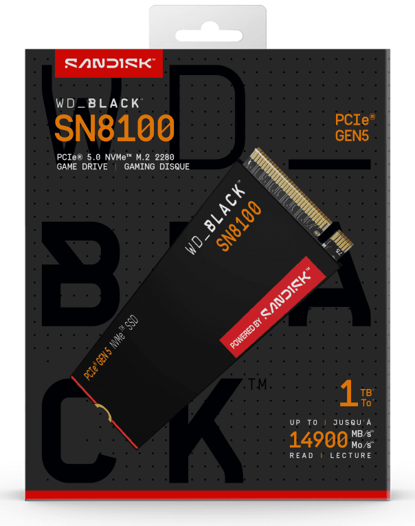 SSD WD BLACK SN580 1TB NVME 4.0 miniatura 6