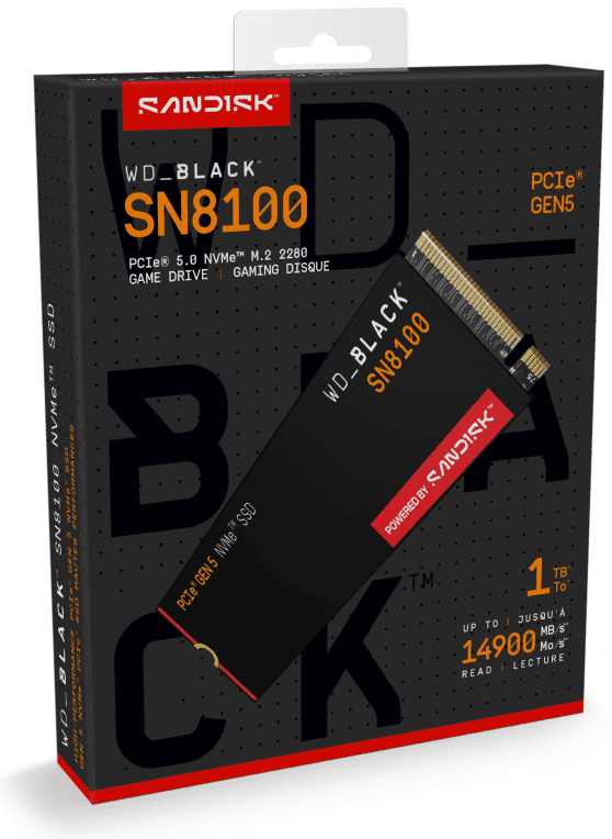 SSD WD BLACK SN580 1TB NVME 4.0 miniatura 7