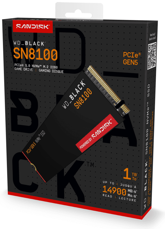 SSD WD BLACK SN580 1TB NVME 4.0 miniatura 8