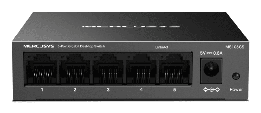 Switch Mercusys MS150GS Desktop 5 Port Gigabit — imagen 1