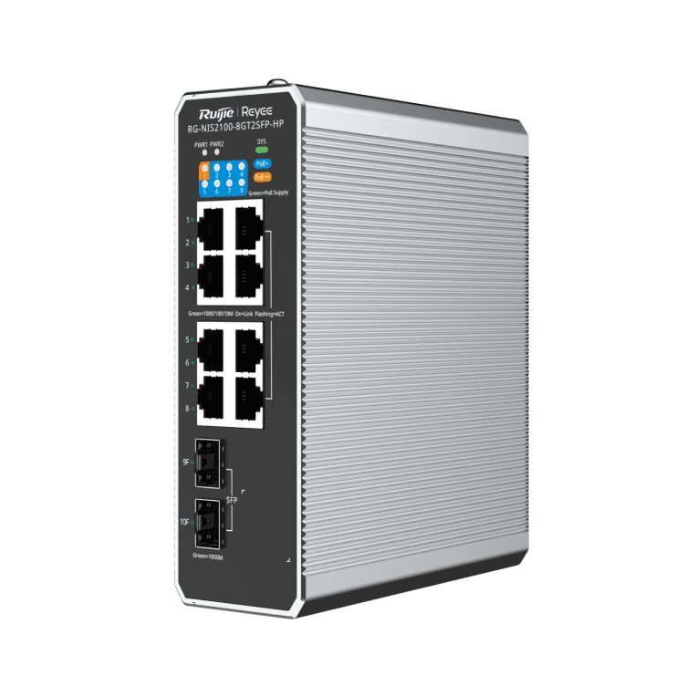 Switch Ruijie Reyee RG-NIS2100-8GT2SFP-HP — imagen 1