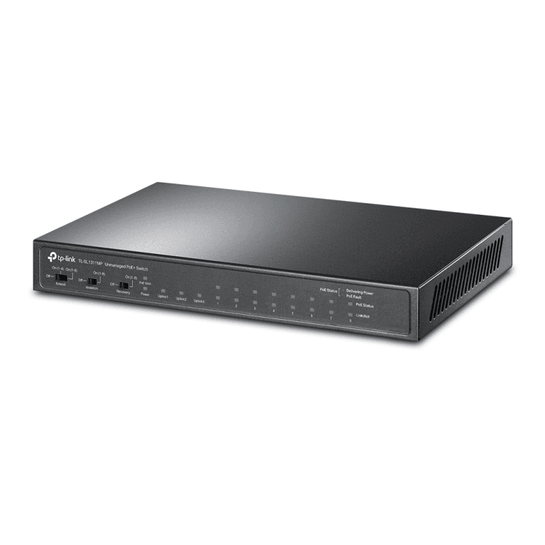 Switch Tp-link 8 Port 10/100 y 3 Port PoE+ miniatura 3