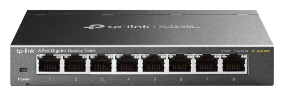 Switch TP-LINK TL-G180S 8 puertos GigaBit miniatura 2