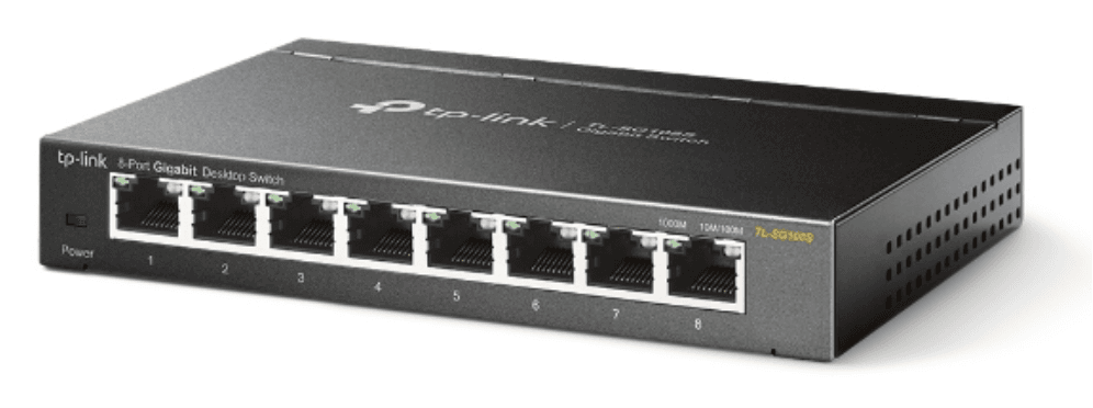 Switch TP-LINK TL-G180S 8 puertos GigaBit — imagen 1