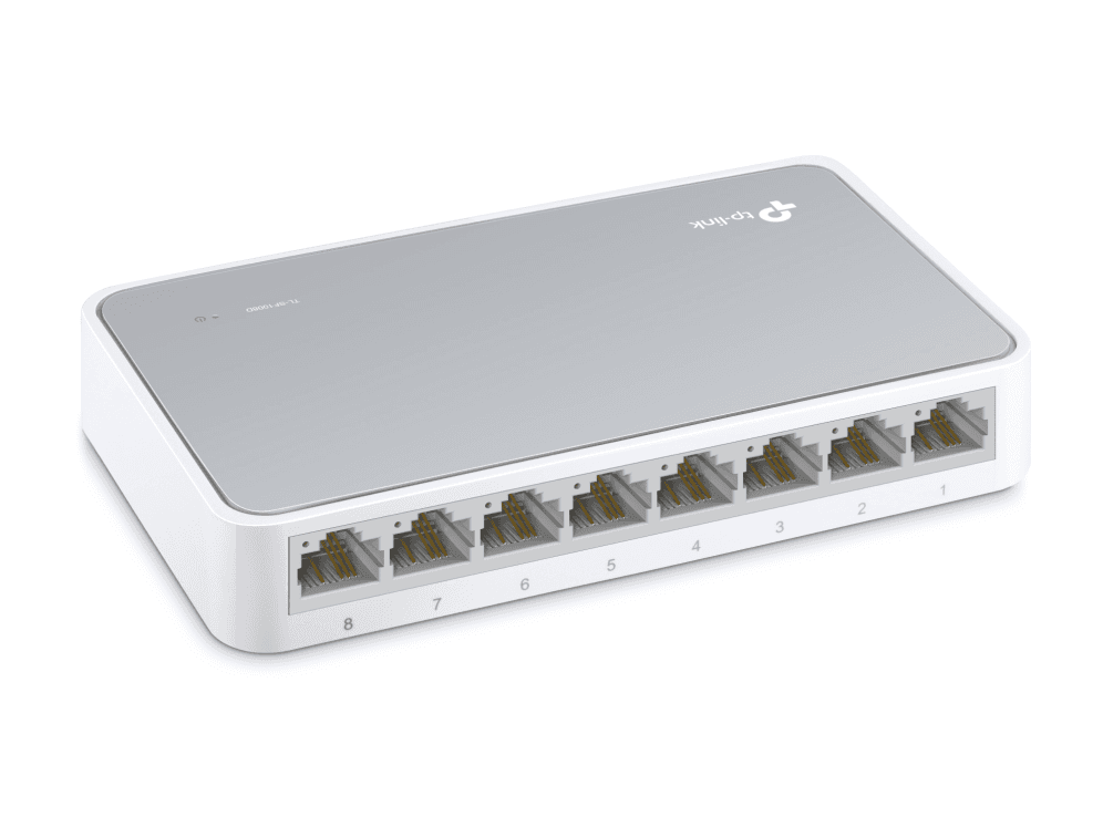 Switch Tp-Link TL-SF1008D 8 Port 10/100 miniatura 6