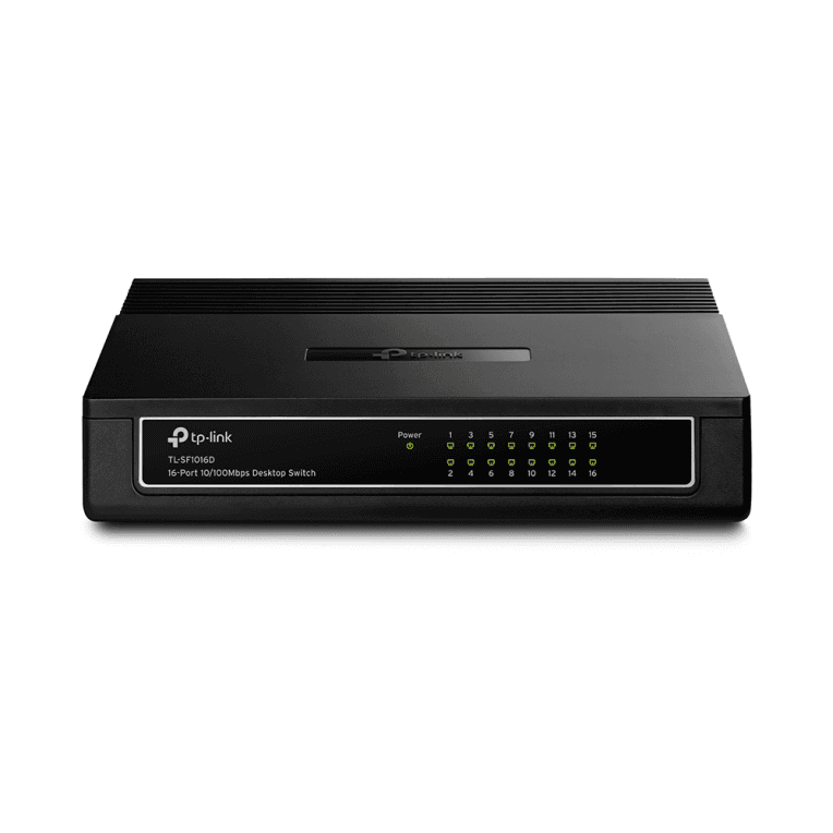 Switch Tp-Link TL-SF1016D Con 16 Puertos 10/100 — imagen 1