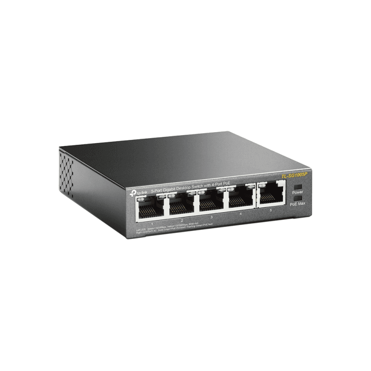 Switch Tp-Link TL-SG1005P 5 Port Giga 4 PoE miniatura 3
