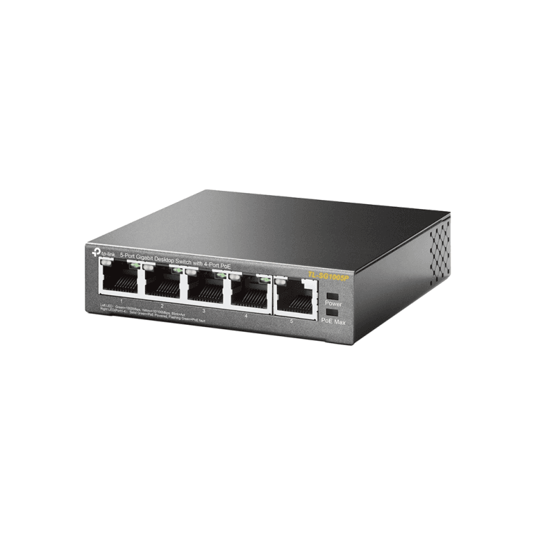 Switch Tp-Link TL-SG1005P 5 Port Giga 4 PoE miniatura 4