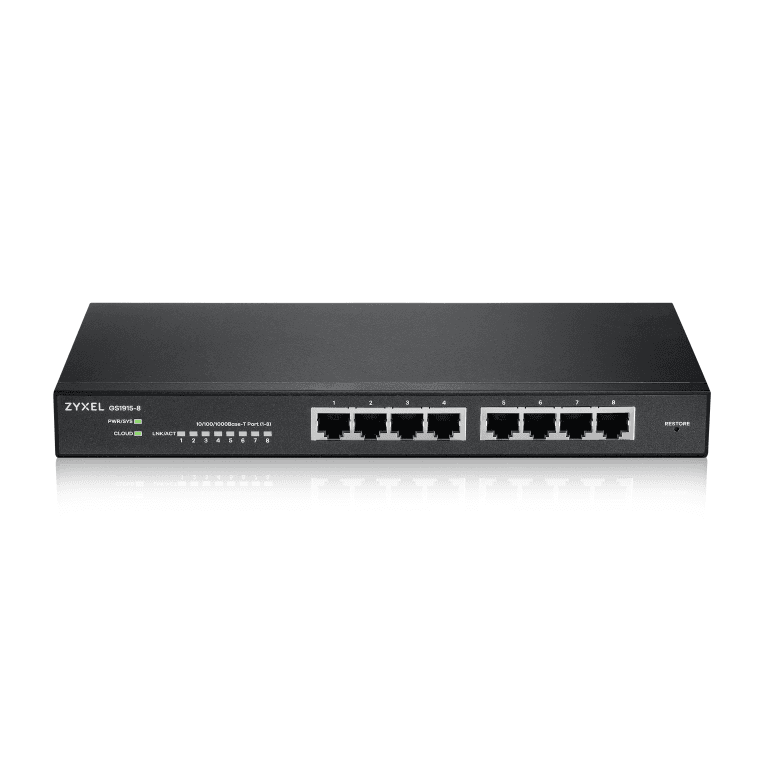 Switch Zyxel GS1915-8 Smart Hybrid 8-Port Gigabit