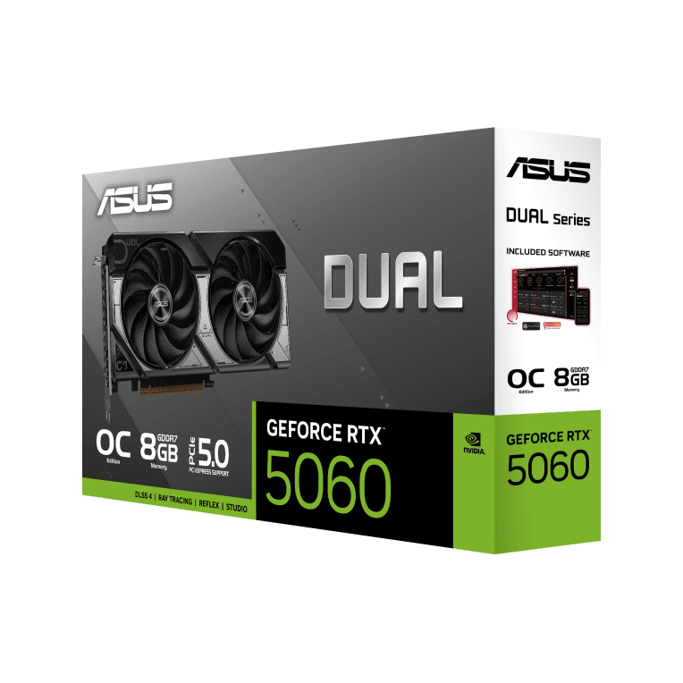 Tarjeta Gráfica Asus Dual RTX 5060 O8GB miniatura 16