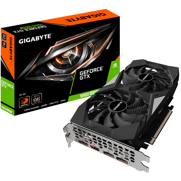Tarjeta Gráfica Gigabyte GTX 1660 Super OC 6GB miniatura 5