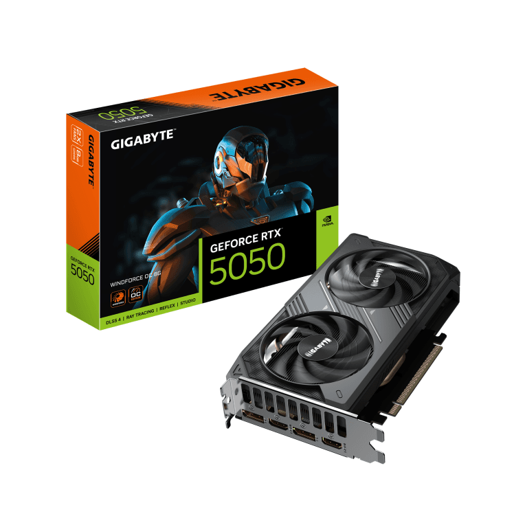Tarjeta Gráfica Gigabyte RTX 5050 Winforce 8GB — imagen 1