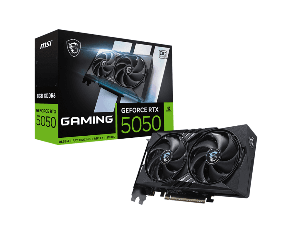 Tarjeta Gráfica MSI RTX 5050 Gaming OC 8GB miniatura 2