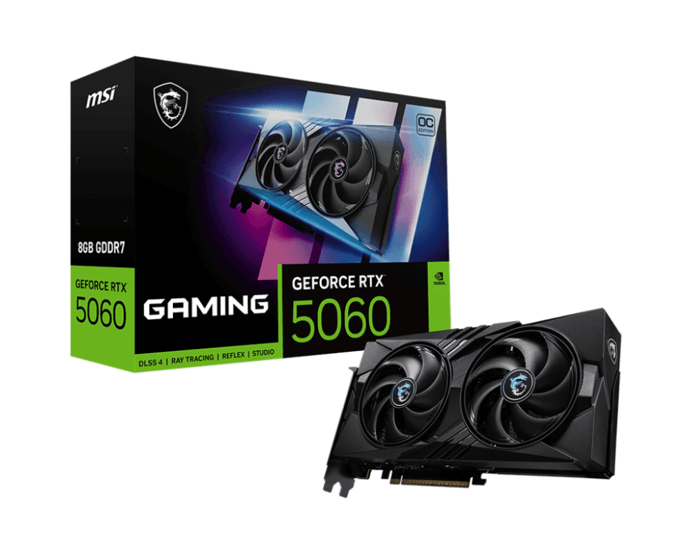 Tarjeta Gráfica MSI RTX 5060 Gaming OC 8GB miniatura 2