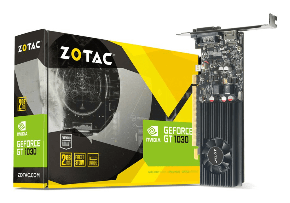 Tarjeta Gráfica Zotac GT 1030 2Gb DDR5 — imagen 1
