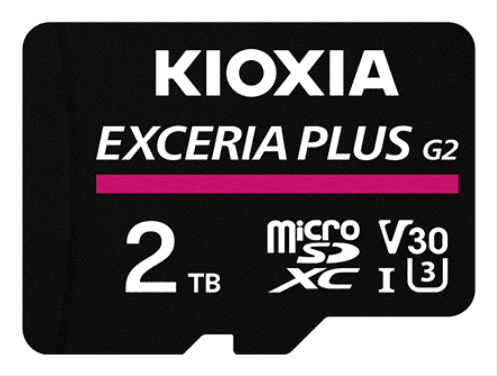 Tarjeta MicroSD Kioxia 2Tb Exceria Plus G2 UHS-I