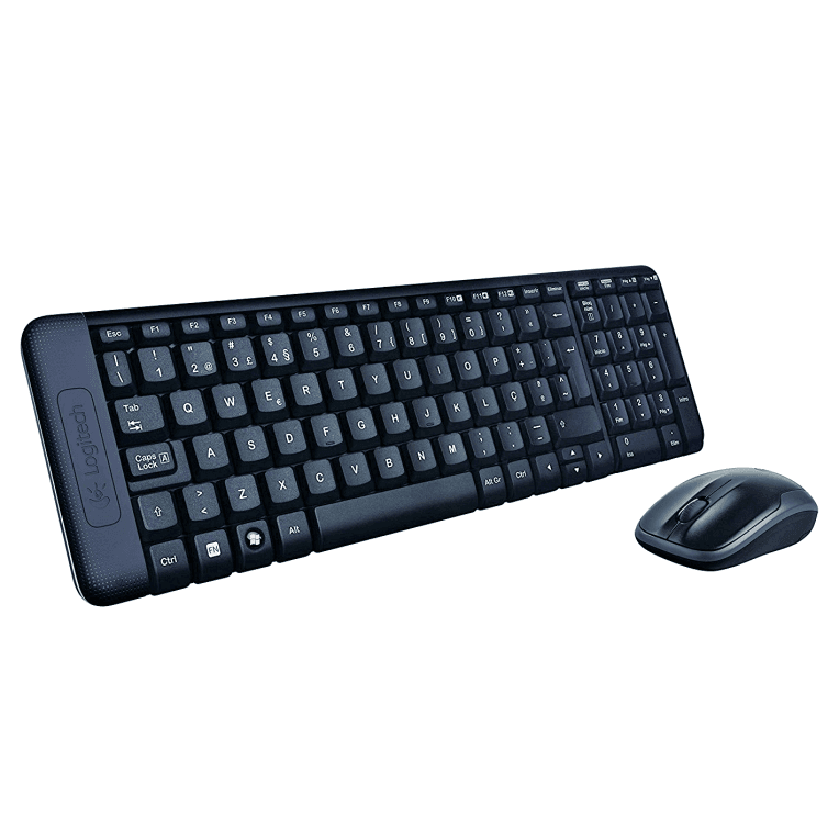Teclado Logitech MK220 RF Inalámbrico Negro — imagen 1