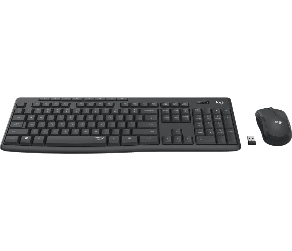 Teclado Logitech MK295 RF Inalámbrico Negro miniatura 3
