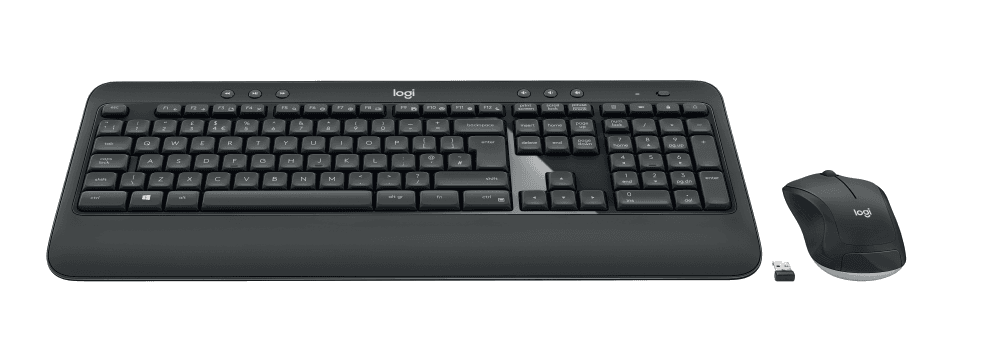 Teclado Logitech MK540 Negro Inalámbrico Pilas miniatura 2